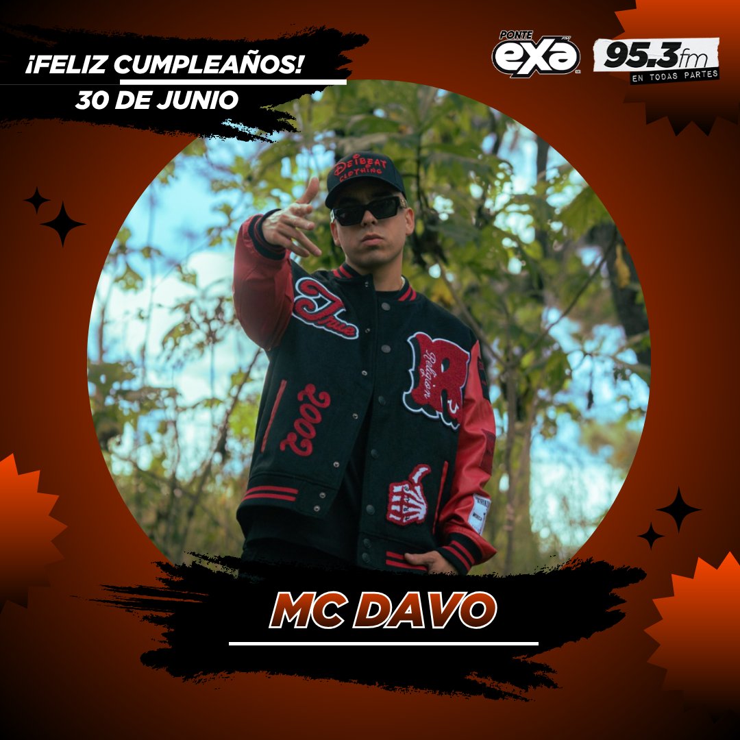 exafm_tampico's tweet photo. 🎉 ¡Feliz cumpleaños, MC Davo! 🎂🔥
Hoy celebramos a una de las voces que ha dejado huella en el rap mexicano, conquistando a miles de fans con su estilo, talento y constancia. ¡Que este nuevo año venga cargado de más éxitos, música y grandes proyectos! 🎶🙌
#MCDavo #ExaFM https://t.co/bsmeGdSAYQ