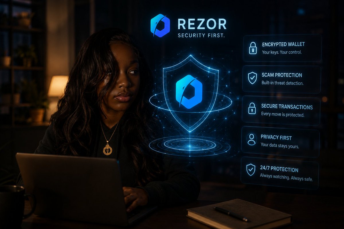 babybambsss's tweet photo. Every wallet, every transaction and every interaction depends on confidence in the underlying infrastructure.

That is why I pay attention whenever @Rezor_Official talks about upgrades, maintenance and security improvements.

These are not small details.

They are investments in the future of the ecosystem.

The stronger the protection becomes, the more confidently users can participate.

And confidence is one of the most valuable assets any project can earn.

#Rezor #Ad #RZR #BuildWithRezor