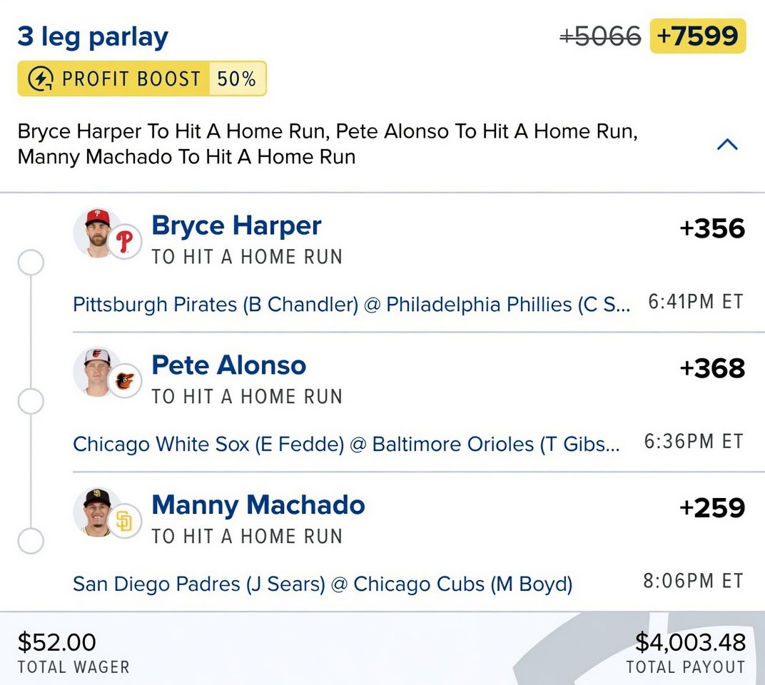 logicpick_'s tweet photo. Paying Rent Tonight 💣

$52 ➡️ $4k 
Like and Comment if you’re riding 🔥
@Playbook https://t.co/xiU9O24RtQ