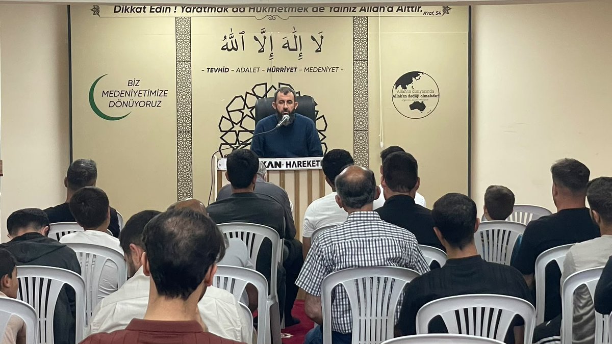 fhareketivan's tweet photo. Bugün Van Furkan Hareketi olarak gerçekleştirdiğimiz "Namaz" konulu dersimizden kalanlar..

قَدْ اَفْلَحَ الْمُؤْمِنُونَۙ
اَلَّذ۪ينَ هُمْ ف۪ي صَلَاتِهِمْ خَاشِعُونَۙ
Mü’minler, gerçekten kurtuluşa ermişlerdir.
Onlar ki, namazlarında huşû içindedirler.
Mü'minûn Sûresi(1-2)

#van https://t.co/dhlmlfY8NO