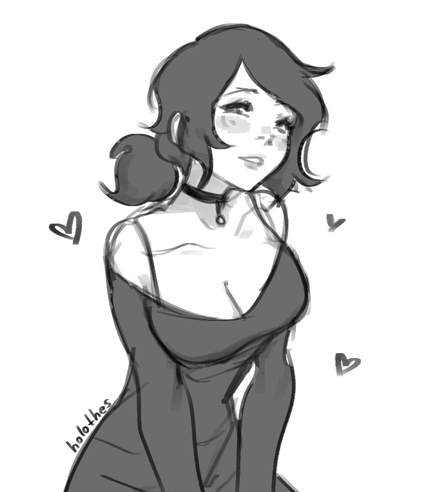 holothes_'s tweet photo. Ashley doodle https://t.co/9w4R4I5xRO