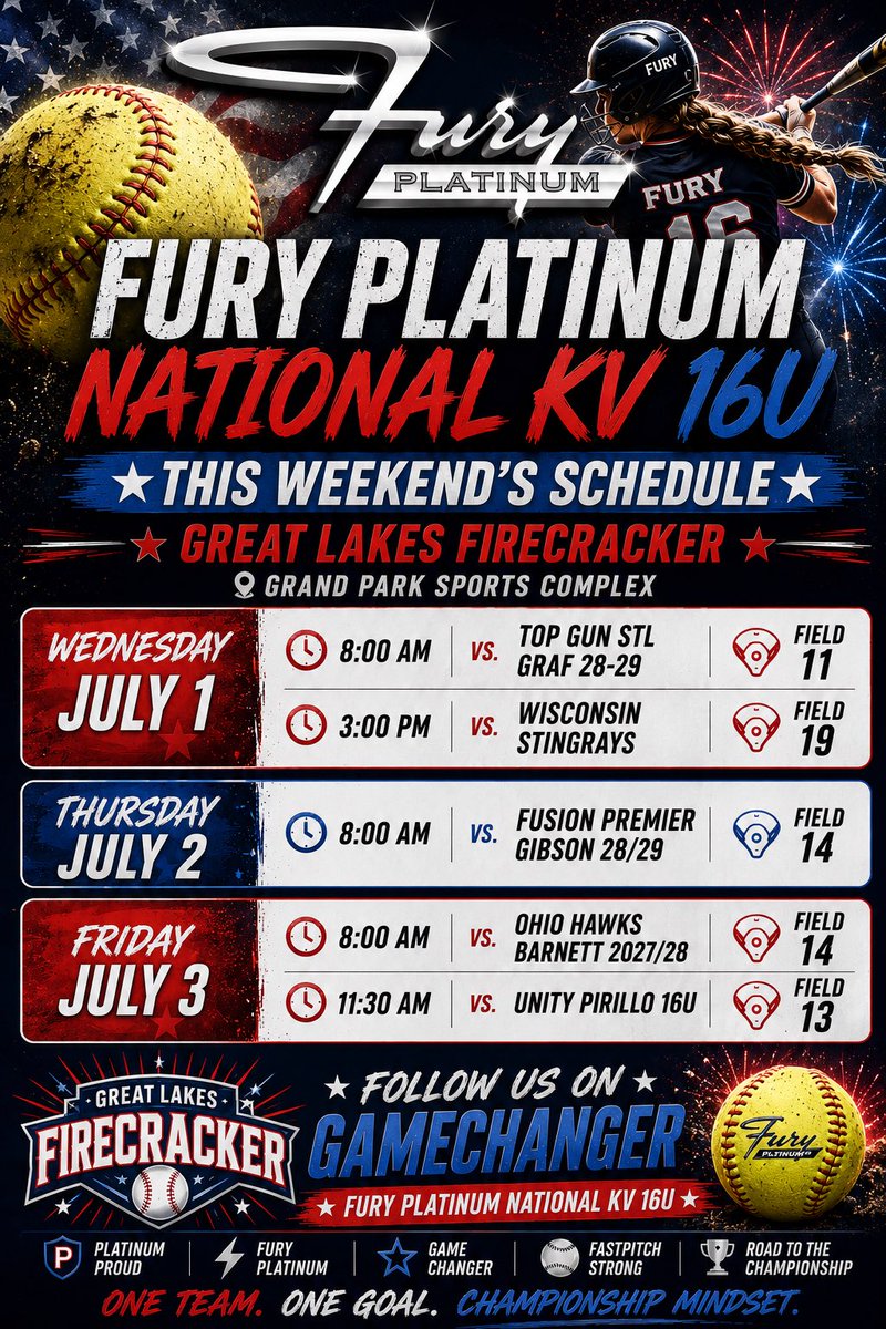 KaiyaS99136's tweet photo. This week my team and I will be attending the Great Lakes Firecracker tournament in Indy, IN.

@MandiBaldufnsr @Coach_Zimny @coach_orsburn @CobrasParkland https://t.co/lqN9x7sgtd