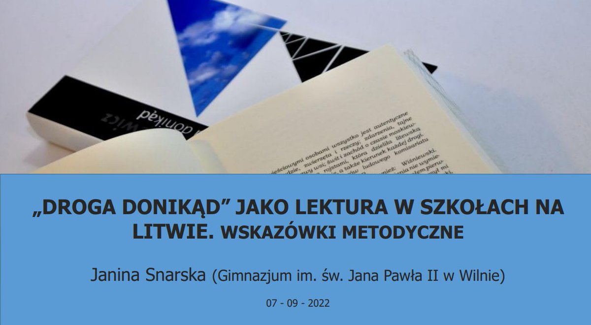 Marek93242981's tweet photo. A wiedzieliście, że w polskich szkołach na Litwie jest więcej Józefa Mackiewicza niż w szkołach w Polsce?
Oto materiały dydaktyczne opracowane przez propagatorkę JM, Panią Janinę Snarską z Jaszun, nauczycielkę języka polskiego w Gimnazjum w Wilnie:
https://t.co/NhEaZldaXE https://t.co/y5vFXXufsJ