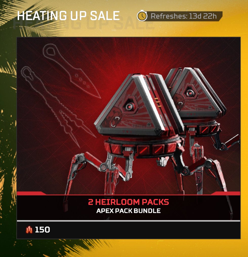 HYPERMYSTx's tweet photo. “2 Heirloom Pack” is now available in the shop ‼ https://t.co/y3QyR6VsLJ