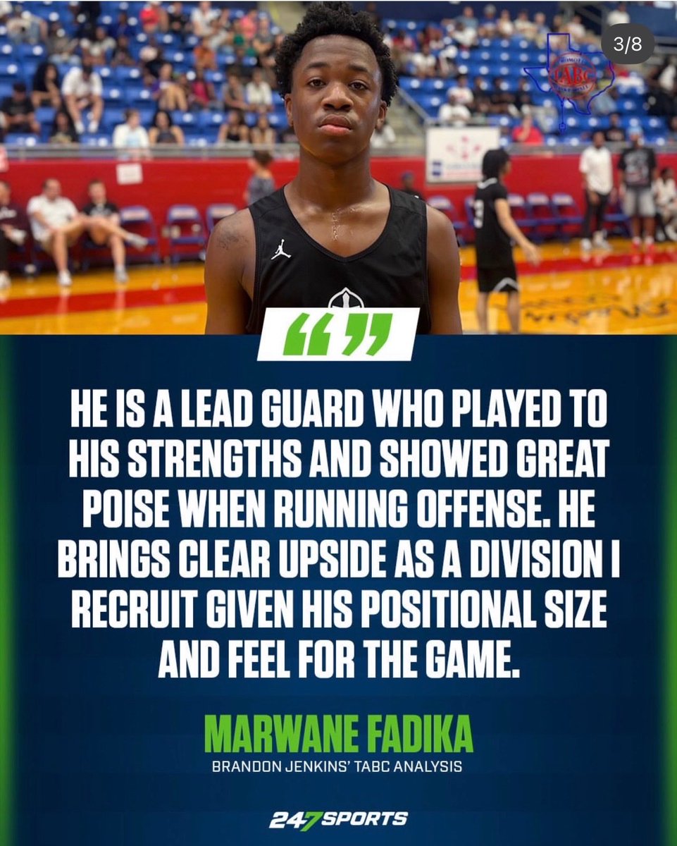 Marwane_Fadika's tweet photo. Thanks @BJenkins247 for the write up. 
@CharlieBJones_ @KatyJordanHoops @themileacademy https://t.co/8bxYTqoooh