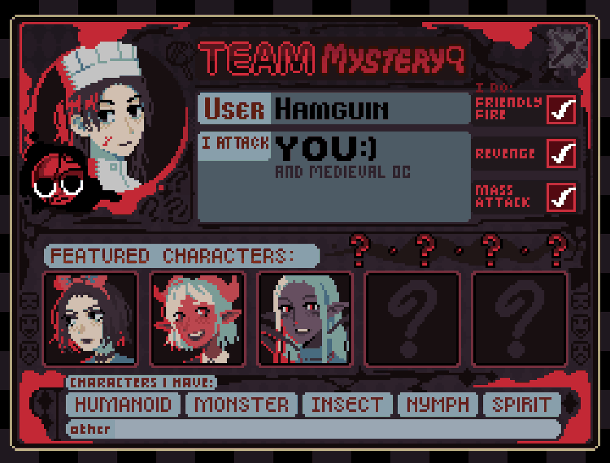Hamguin_'s tweet photo. Come
#artfight https://t.co/sd9PI2HaUf