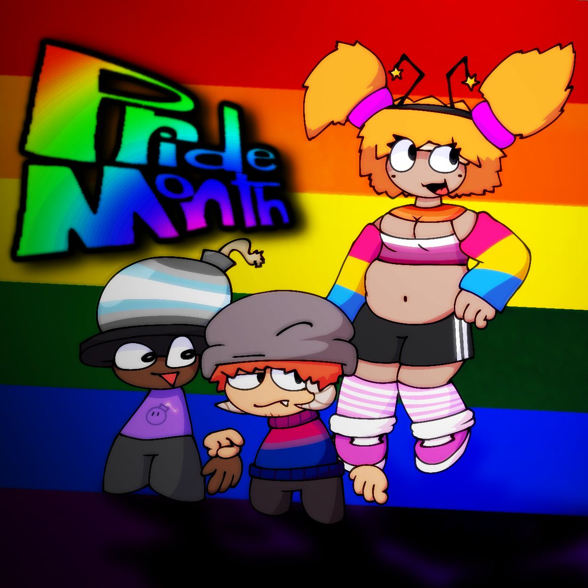 BomduOfficial's tweet photo. pride month !
something somethign
yeah, better post it later than never right https://t.co/zVGXJuA9rC