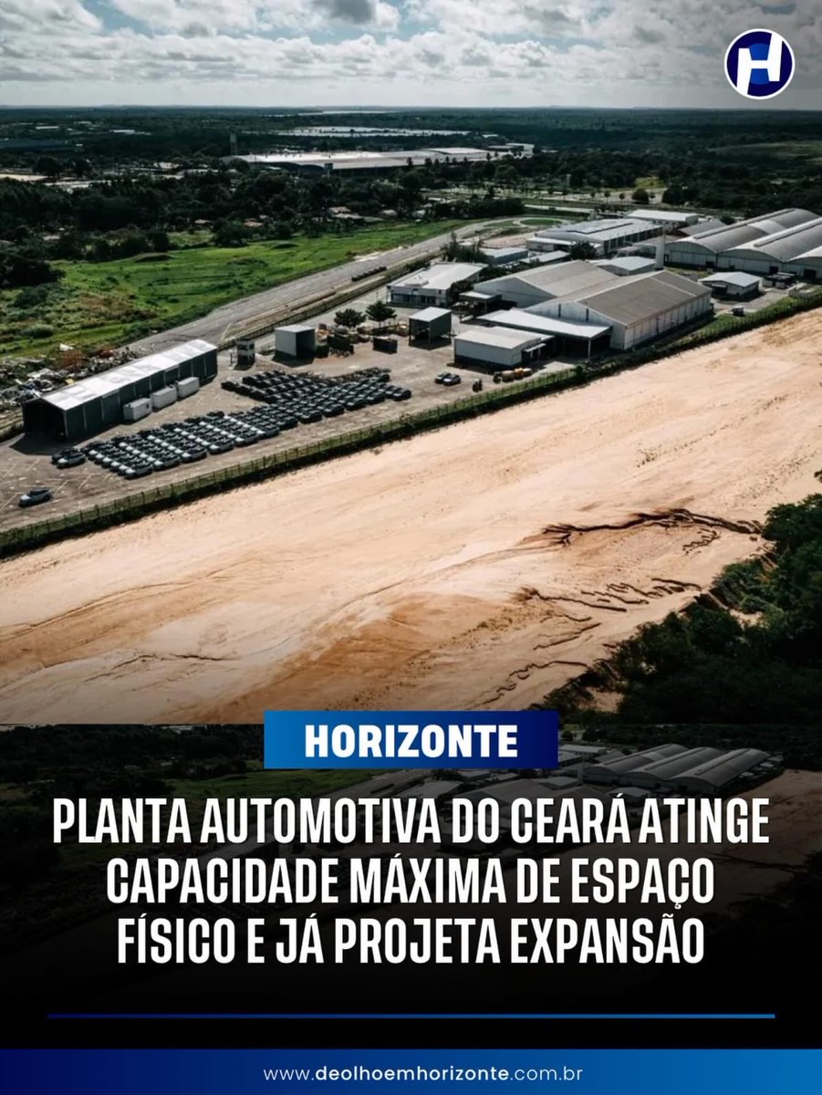 ZeJuarez_'s tweet photo. O Ceará segue acelerando! 🚗⚡

A planta automotiva já atingiu sua capacidade máxima e projeta expansão, com mais investimentos, empregos e desenvolvimento para o nosso estado. Parabéns ao governador Elmano e à equipe do Governo do Ceará por mais esse importante resultado! 👏🇧🇷 https://t.co/ONuINr9jP8