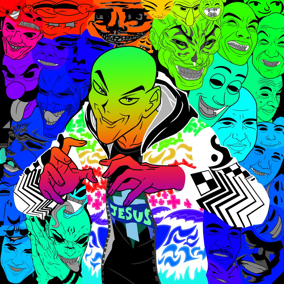 JPM390_'s tweet photo. Más de 3 semanas Dibujando ¿Valió el Esfuerzo? Por su puesto que sí 🗿 

#art #digitalart #RGB #Rainbow #Crazy #memesthatmakeyoucum https://t.co/jD8r53d7Df