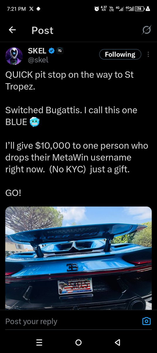 1gr8tboy's tweet photo. @Mrbankstips @skel Banks shanu mi 🙏 https://t.co/smUIA9OrQn