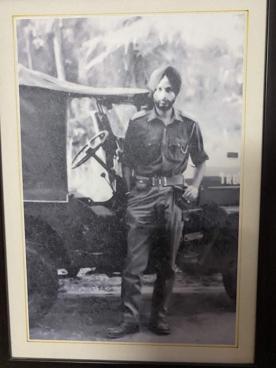 manaman_chhina's tweet photo. 63 years ago on Jun 30, 1963, he was Commissioned as an officer from IMA.
Seen here as a 2/Lt in Nagaland, Major in Chhamb sector 1971 and Colonel in an exercise in Rajasthan.
Father saab usually celebrates the day with a drink, but age and health did not allow it today. Cheers anyway.