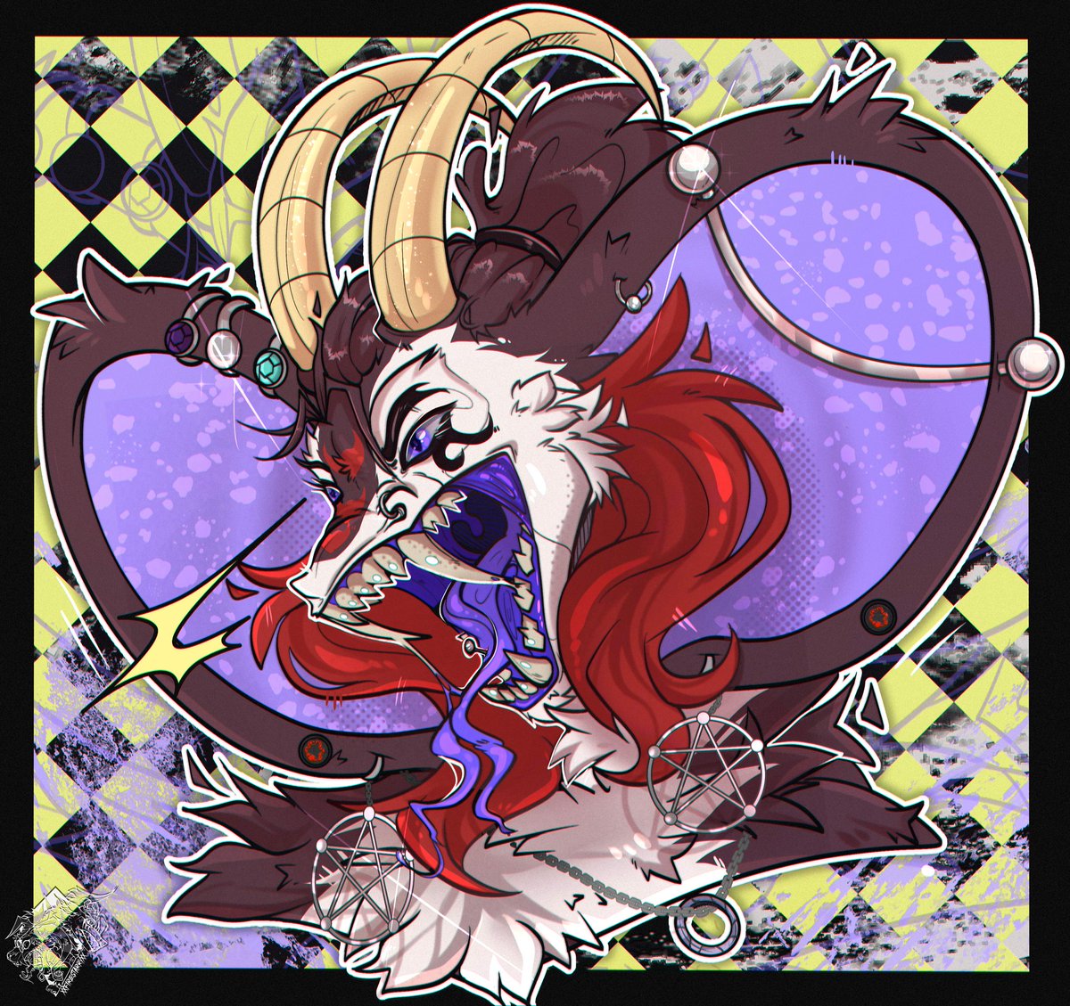 xXFireStarryXx's tweet photo. Art trade with dear fren @EndzOfficial 
🐍💜

[ #orginaloc #furryfandom #anthro #digitaldrawing #art #artist] https://t.co/iDf8n06Y2f