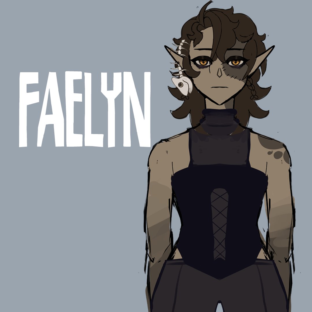 FaelynBlank's tweet photo. Quick character concept I made (˶˃ ᵕ ˂˶)✧

#OC #art #originalcharacter #fyp #smallartist #ArtistsOnTwitter #artist #VGenCode https://t.co/2JWVZLzZzU
