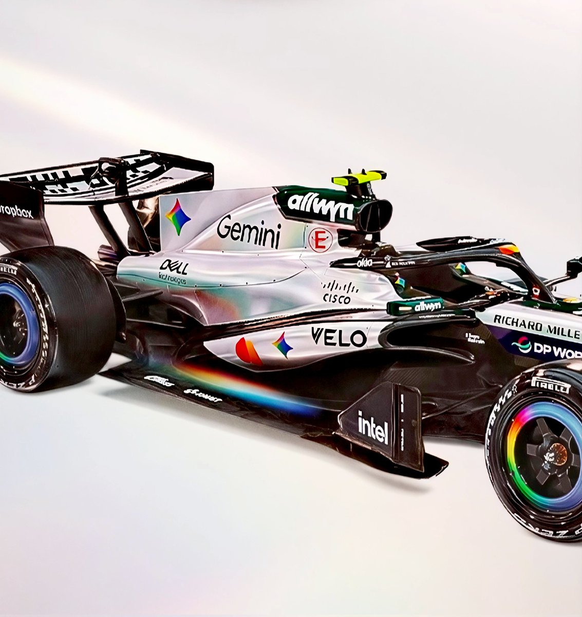 FutureAxion's tweet photo. McLaren competirá con el [ livery ] especial del monoplaza MCL40 para el Gran Premio de Gran Bretaña. El diseño a través de Google Gemini toma como referencia al M2B el primer F1 de equipo.
#mclaren #britishsgp #formula1 #googlegemini #netzero2030 https://t.co/p3jthyeJlb