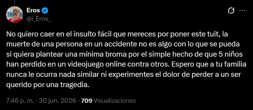 Días sin movidas en esports tweet media