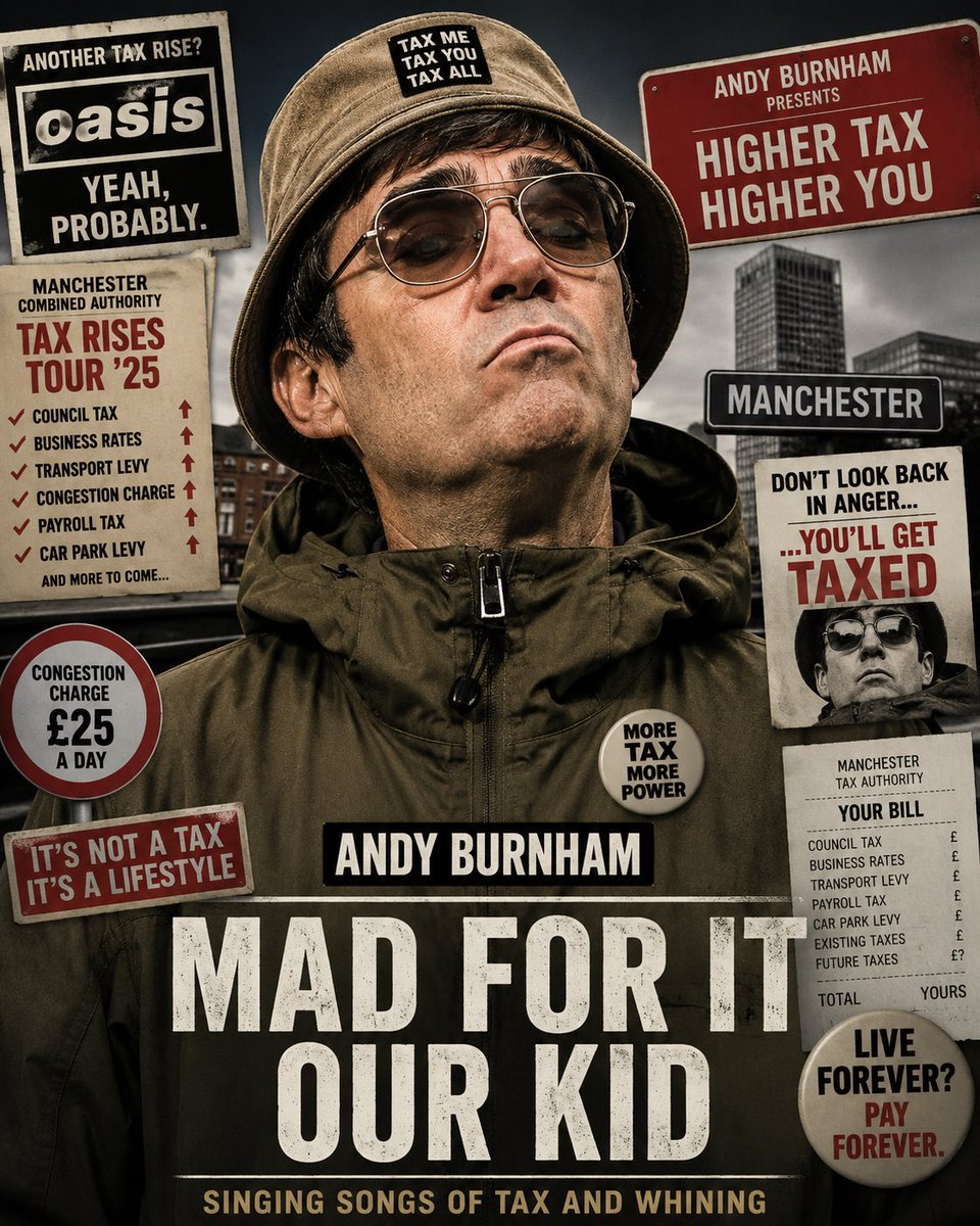 FreedomMatty's tweet photo. If you work for a living and don’t despise Andy Burnham yet, don’t worry, you will.

Bank on it! https://t.co/OzwvQ7034d