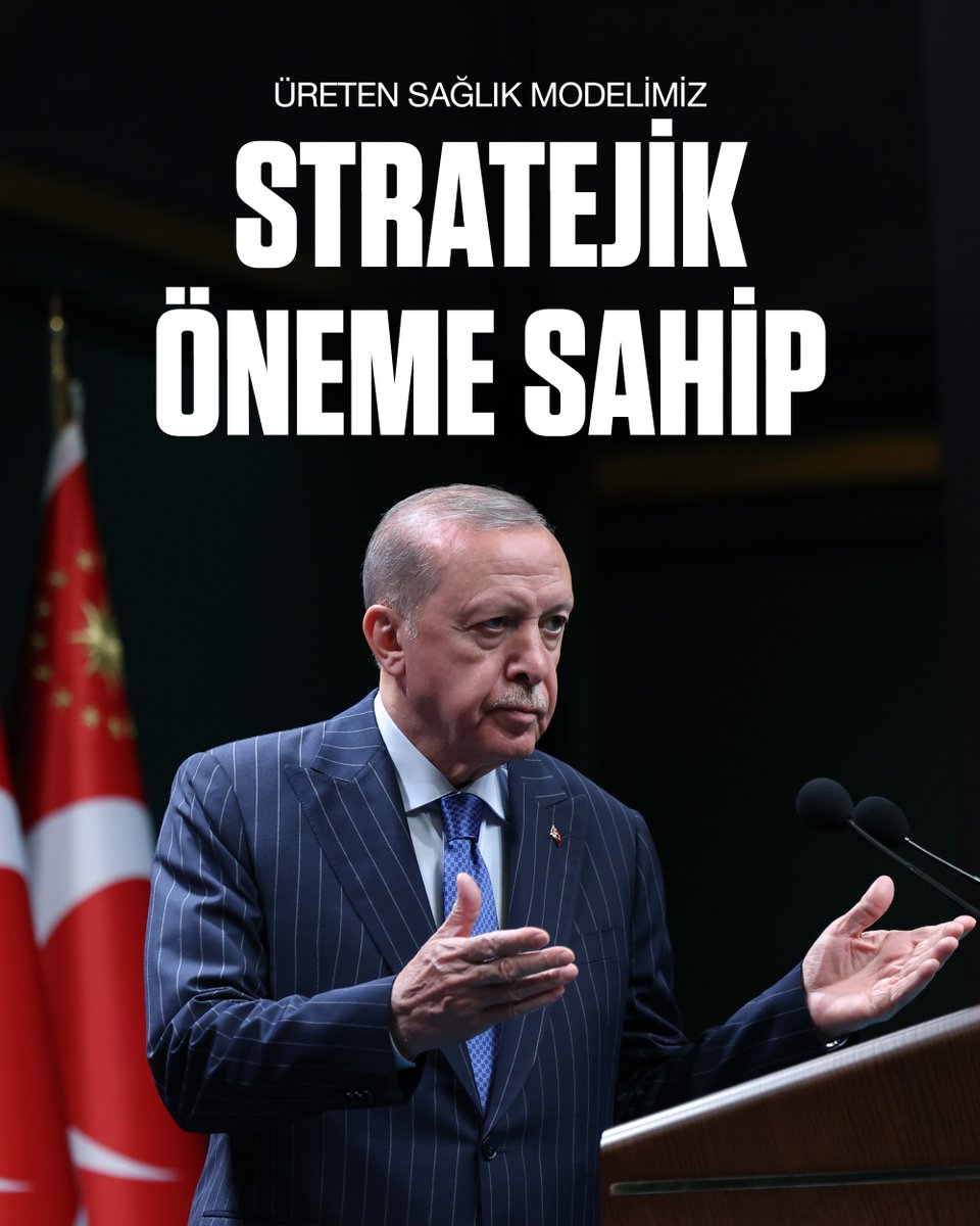RTErdogan's tweet photo. Geçen hafta ASELSAN iş birliğiyle, tamamen yerli ve millî imkânlarla geliştirilen kalp-akciğer makinesi kullanılarak ilk klinik ameliyat başarıyla gerçekleştirildi.

Dünyada sadece üç ülkenin üretebildiği bu cihazın kullanımı, “üreten sağlık” modelimizin stratejik önemini bir kez daha teyit etti.