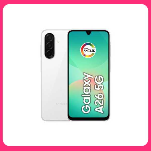 precodeamiga's tweet photo. 🛍️ Smartphone Samsung Galaxy A26 256GB 5G 8GB RAM Branco 6.7&amp;quot; Câm. 50MP + 8MP + 2MP + Selfie 13MP

De R$ 2.099,00
💥 *Por R$ 1.499,00

🛒 Compre aqui 👉 https://t.co/nzXbQjXEyt

⚠️ *Promoção sujeita à alteração de preço e estoque do site* https://t.co/sZpFNAYbNU