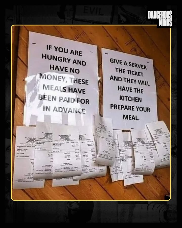 DangerMindsBlog's tweet photo. More restaurants should do this: https://t.co/uaevZFT4kU
