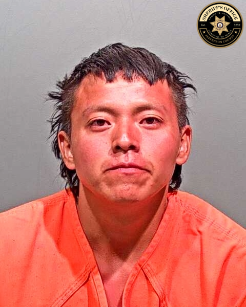 jeffcosheriffco's tweet photo. Suspect Arrested in Connection with Intentional Brush Fire Along Highway 74

At about 4:46 p.m. on June 29, 2026, Jefferson County Sheriff's deputies responded to a report of a man intentionally setting fire to brush near mile marker 16 on State Highway 74.

Multiple witnesses called 911 after observing a man standing over a fire on the south side of the highway. Deputies located an active brush fire in a ravine south of the highway. Deputies quickly located a suspect matching the witnesses' description and detained him without incident.

One deputy used a fire extinguisher to slow the spread of the flames until fire personnel arrived and fully extinguished the fire. During the investigation, deputies recovered a lighter near the fire's origin.

The suspect was identified as Royce Ben Jameson, 25, of New Mexico. He was arrested on suspicion of the offense of Firing Woods or Prairie, 18-13-109 (2) (a), an F6, and Third Degree Criminal Trespass, 18-4-504, a petty offense. The quick reporting by community members and the rapid response by deputies and fire personnel helped prevent the fire from spreading further. 

Jameson is being held at the Jefferson County Detention Center on a $5,000 cash or surety bond.

The charges are merely legal allegations, and the defendant is presumed innocent of the charges against them unless and until they are proven guilty beyond a reasonable doubt.