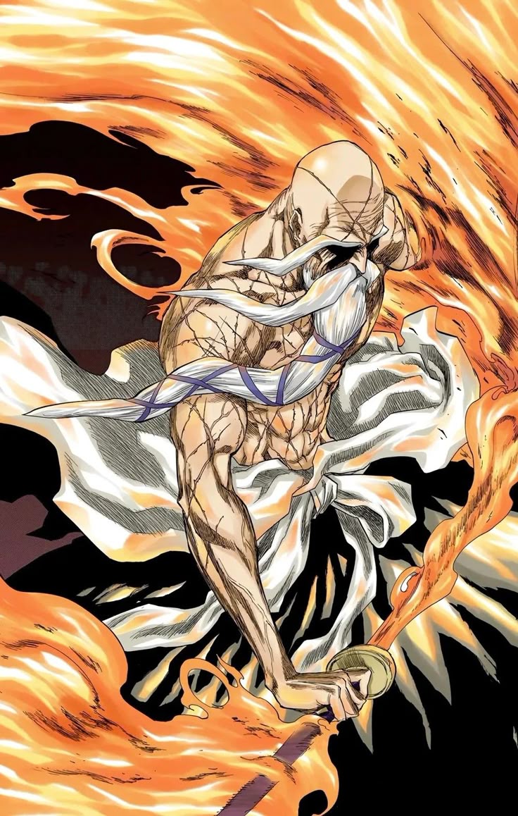 AbaiGiven84044's tweet photo. Serious question:

Why didn’t Yamamoto just let Orihime restore his arm?

We’ve seen her reject way worse injuries, so what was stopping him?
Pride? https://t.co/TXk2I9pGle