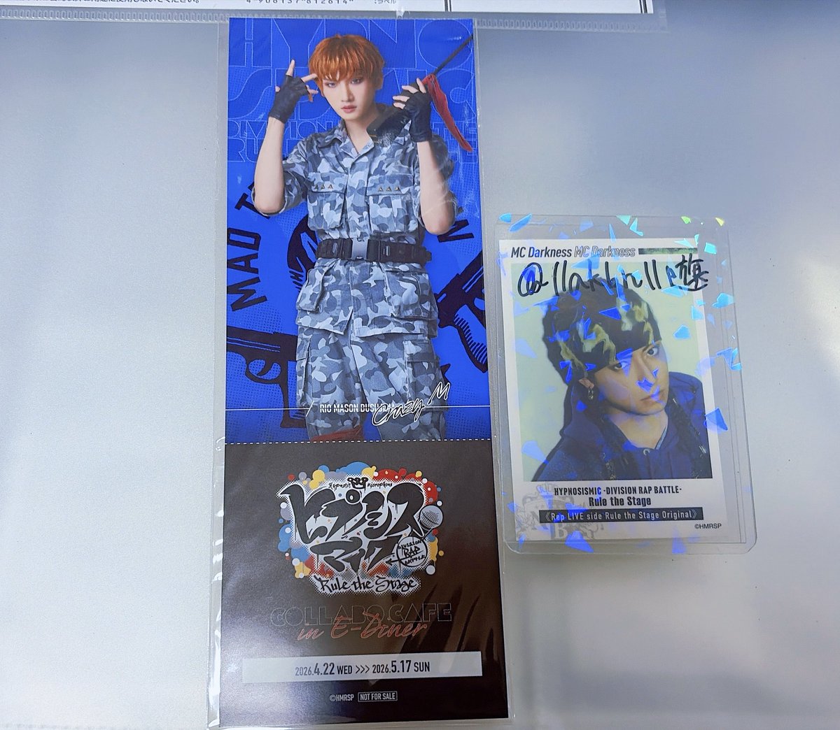 llakbnll's tweet photo. @taihin7 また、現在出されていらっしゃる特典チケットも理鶯所持しておりますので狐久里と合わせて交換をご検討頂けますと幸いです。 https://t.co/KXvIQ3dOvq