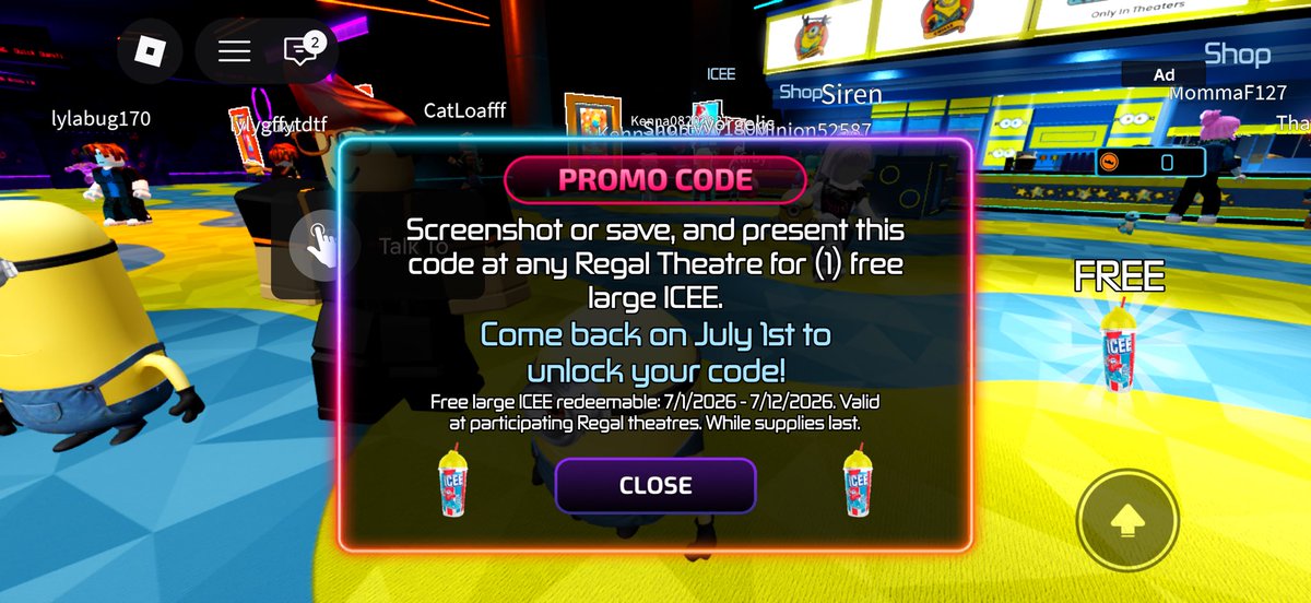 Kingtoxicgame's tweet photo. If anyone wants a free slushi https://t.co/RkGe51bXI5