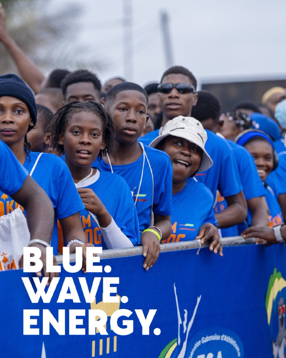 10KPOG's tweet photo. LA VAGUE BLEUE DE PORT-GENTIL 💙🔥
Dimanche, vous n’étiez pas seulement au bord du parcours : vous étiez l’énergie du 10KPOG Perenco 2026.
Sourires, cris, encouragements… merci pour cette ferveur incroyable !
#10KPOG #RunInPog #PortGentil #Gabon https://t.co/1eorVC69Z5