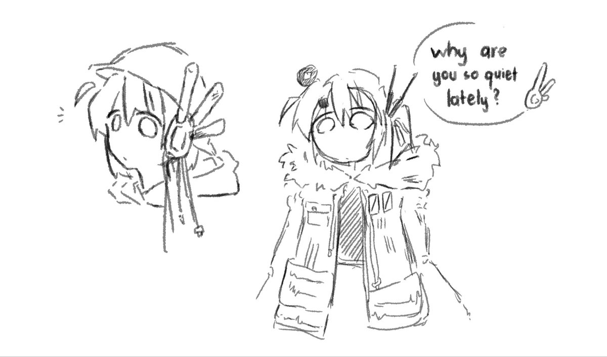 rinkan1310's tweet photo. #UTAU x #GirlLastTour au comic
Pt.1 : Why don't you say anything?
1/?
#デフォ子 #足立レイ https://t.co/ovaguR6xRn