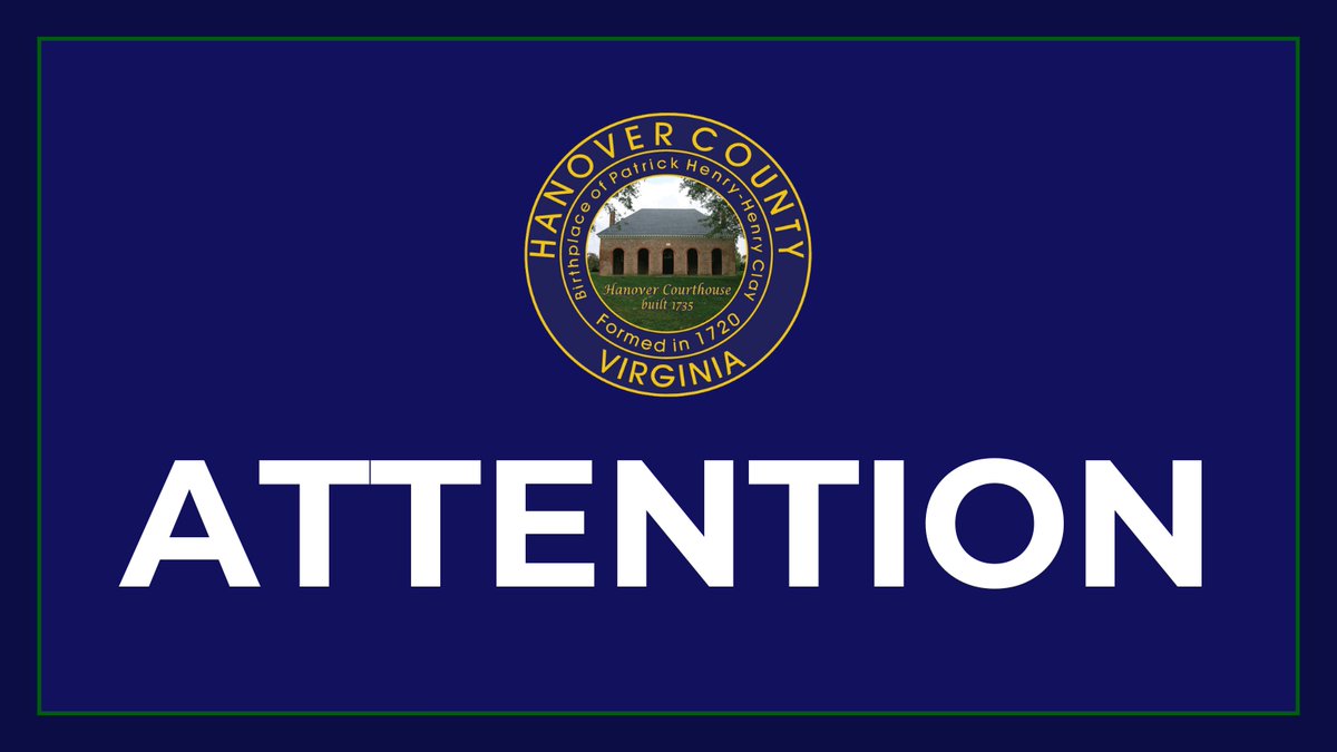 Hanover County, VA tweet media