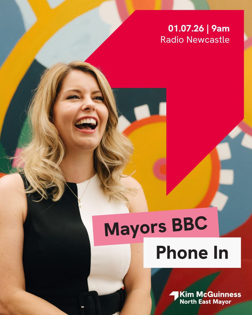 KiMcGuinness's tweet photo. It’s been a bit of a week this week and it’s only Tuesday. I expect you might have some questions about politics on tomorrow’s phone in so let’s hear them!

Catch me on the BBC Newcastle phone in tomorrow morning!

Or even better - ask a question or share an idea. Call 0800 234 6565 or text 81333 (start message with BBC)