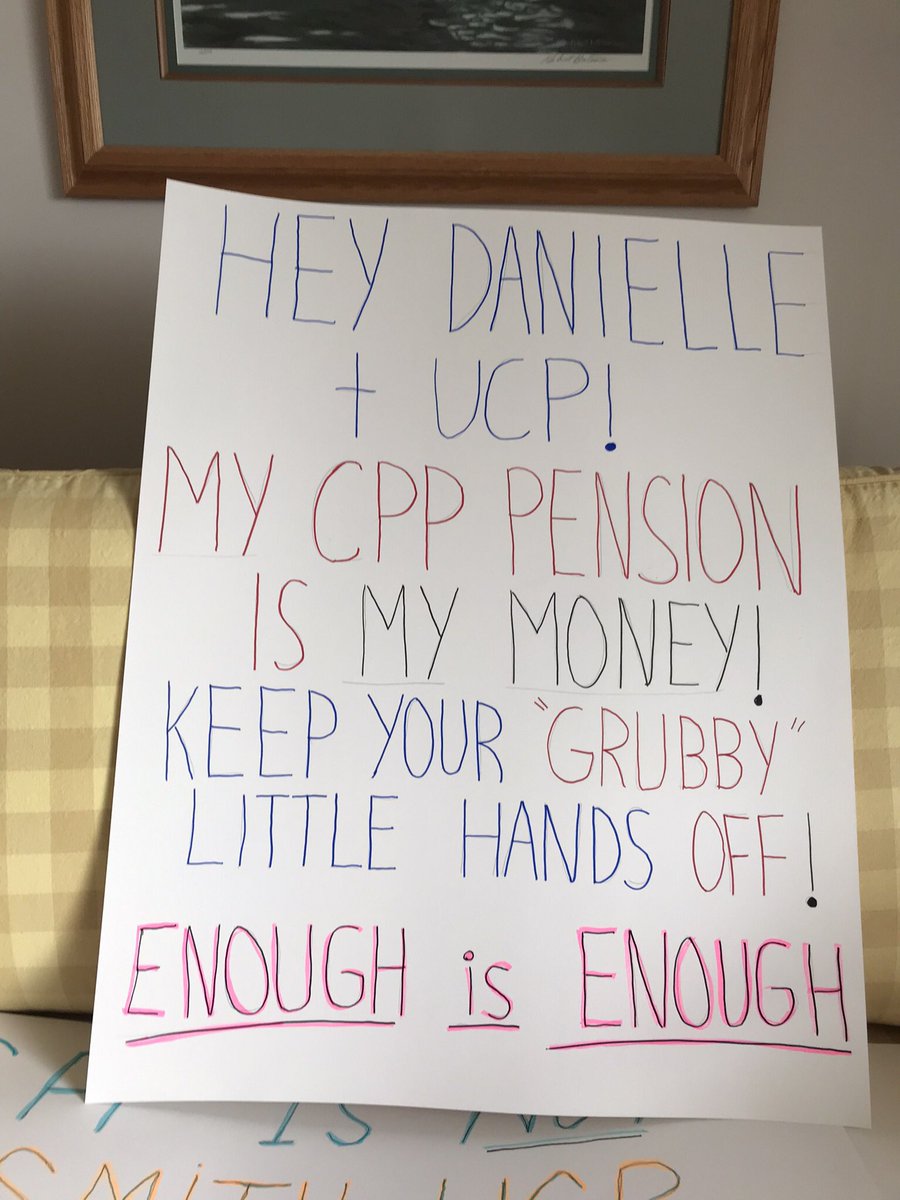 RichardKnack's tweet photo. Smith &amp; UCP have been trying to get our CPP , beware !
Smith &amp; UCP for over 2 years continue threatening pensions for citizens in Alberta, Canada 🇨🇦 !

“HANDS OFF  MY CPP” and your CPP .
Pensions not to be risked on pipelines! 
🇨🇦🇨🇦🇨🇦🇨🇦🇨🇦🇨🇦🇨🇦🇨🇦🇨🇦🇨🇦🇨🇦🇨🇦🇨🇦🇨🇦🇨🇦🇨🇦 https://t.co/41AG7iCFJI