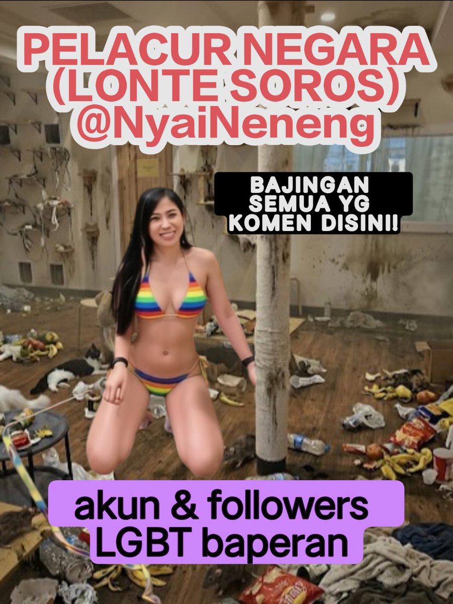 andychrist80's tweet photo. @rezasnegara Bayangkan lonte2 ini mlm hari masih mangkal sepi  ga ada kontol @NyaiNeneng  @Zurigh107 https://t.co/uc5oFSJEYY