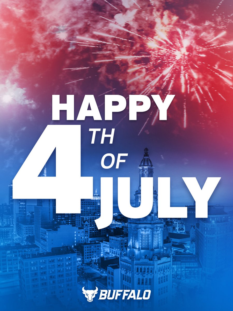 UBuffaloBulls's tweet photo. Happy Independence Day! 🤘🇺🇸

#UBhornsUP https://t.co/vYw8eMZKU6