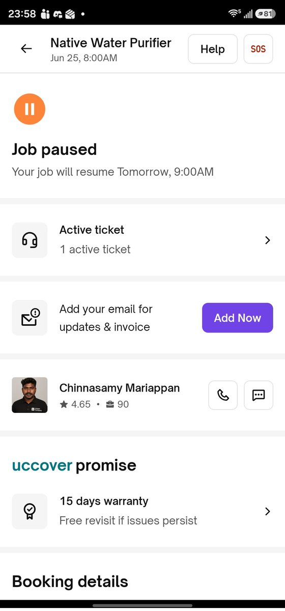 sravan1802's tweet photo. @UC_Assist @UC_Assist the ticket has been on hold for the past 5 days and still no update. And there is no direct way to reach customer support. This is troublesome https://t.co/1pIDppVTMd