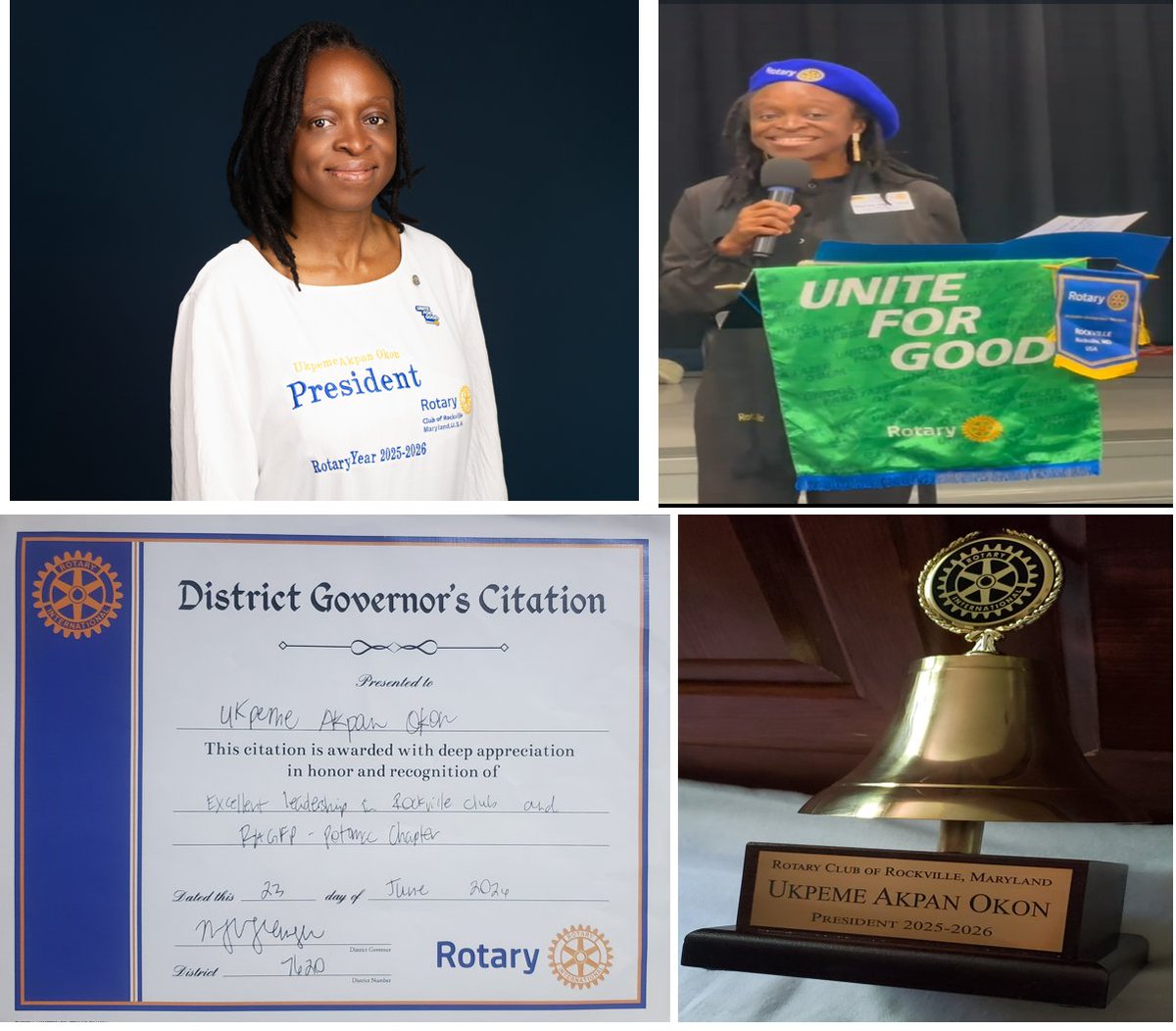 UkpemePeace's tweet photo. Thanks, from Rotary Club of Rockville Rotary Year 2025-2026 President Ukpeme Akpan Okon:

https://t.co/0P5uvnlnhp

#RotaryInternational #RotaryDistrict7620 #RotaryClubOfRockville #Maryland #RotaryYear2025to2026 #RotaryClubOfRockvillePresident #UkpemeAkpanOkon #Thanks #Rotary https://t.co/A81bEGfPd2