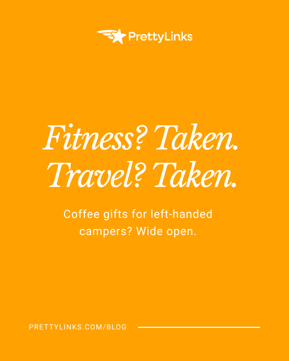 prettylink's tweet photo. Every niche looks claimed until you stop searching the broad term. "Coffee" is owned by Wirecutter and Forbes, but narrow it to "coffee gifts for coffee lovers" and the front page turns into small blogs and Reddit threads — readers nobody's writing for yet.

The opening was never gone. It was just hiding one level deeper.

👇 What's the most oddly specific niche you've spotted?