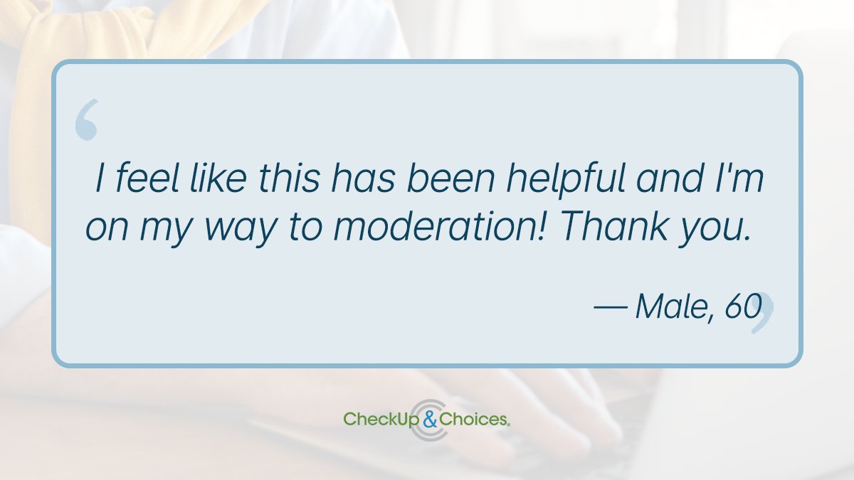 CheckUpChoices's tweet photo. ✨ Ready to get on your way to moderation?

Start now with the free assessment:
https://t.co/Fki9byjIbM

#CheckUpAndChoices https://t.co/ut0wL6zY0w