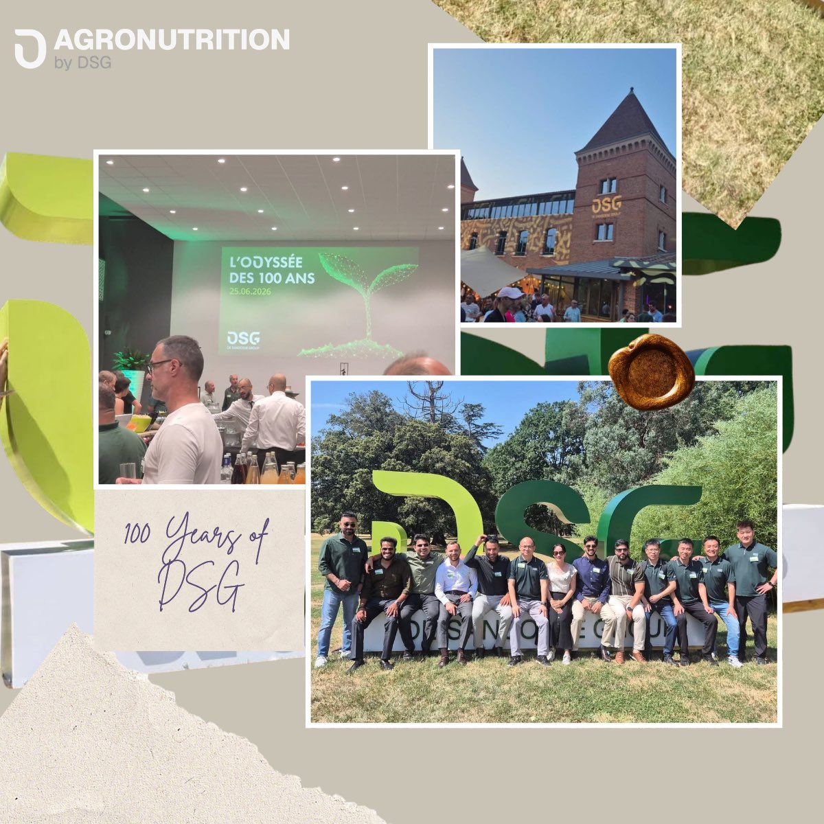 AGN_DSG_IND's tweet photo. 100 years of DE SANGOSSE group :Rooted in Legacy, Growing Globally! 

#Govermentofindia #MoAFW #indianagriculture https://t.co/0jGYcytqpo