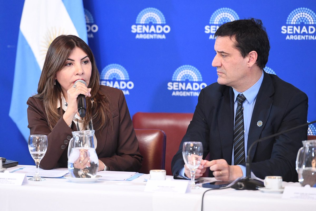 MaxiAbad's tweet photo. En el @SenadoArgentina seguimos avanzando con las audiencias de Acuerdos para normalizar el sistema judicial.

Trabajamos para que la Justicia deje de estar frenada por cargos vacantes: cada juez, fiscal y defensor que se cubre es un paso más hacia una Justicia ágil que de respuestas a la ciudadanía