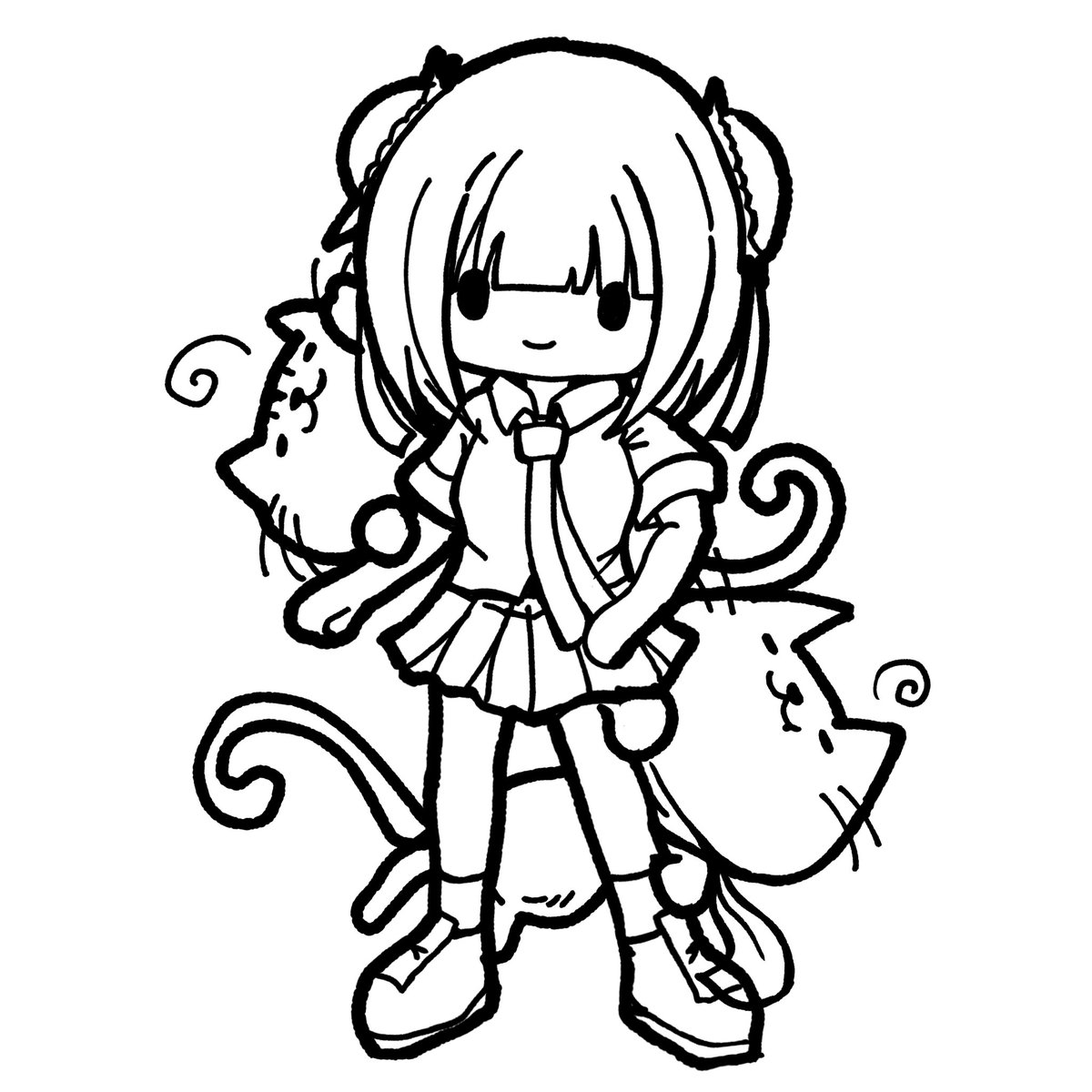akanuko's tweet photo. ぐるぐる🌀 https://t.co/VVko6IEHDy
