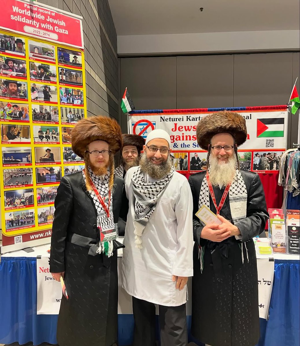 jewishvoicelive's tweet photo. Jews and Muslims in brotherhood -

The problem is not Judaism or Islam.

The problem is Zionism and the existence of Israel. https://t.co/R1p8sG5oiN