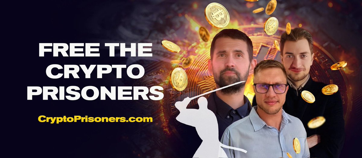 LPMisesCaucus's tweet photo. Pardon the crypto prisoners:

Ian Freeman
Nevin Shetty
Roman Storm
Roman Sterlingov
Keonne Rodriguez
William Lonergan Hill
Ray Youssef https://t.co/ivUq7MbjiQ