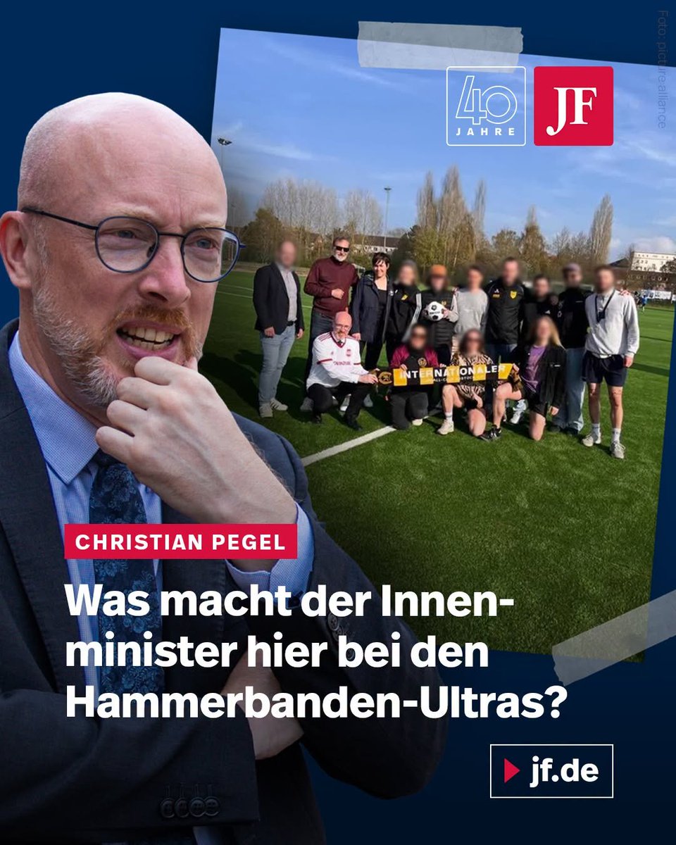 UlfKollwitz's tweet photo. Die  Mitglieder der Hammerbande brachen Knochen und machten jahrelang Jagd  auf politisch Andersdenkende. 

In Mecklenburg-Vorpommern pflegt  ausgerechnet SPD-Innenminister Pegel beste Verbindungen zu Unterstützern  der linken Terrorgruppe. Und nicht nur er. Eine JF-Recherche. https://t.co/m8y2tmmNNf