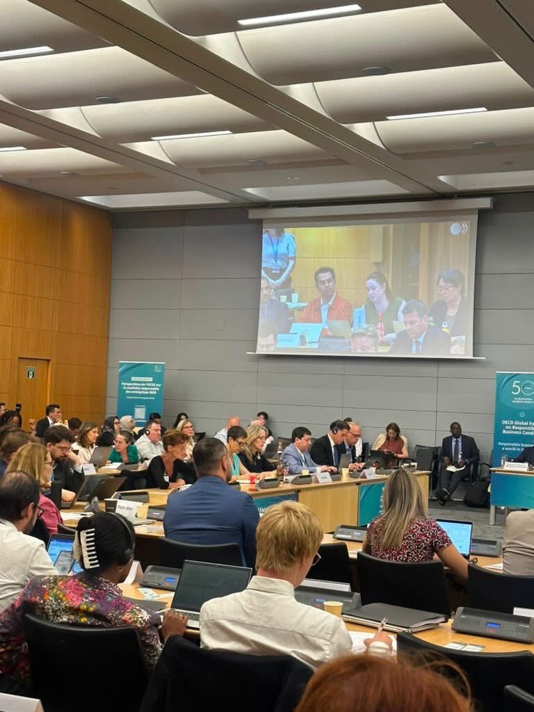 aricegovro's tweet photo. #OCDE: România, implicare activă în promovarea conduitei responsabile în afaceri. În perioada 29–30 iunie 2026, Președintele #ARICE , Daniel Constantin, a participat, la #Paris, la Forumul Global OCDE dedicat Conduitei Responsabile în Afaceri https://t.co/Y7amHRhEaI
