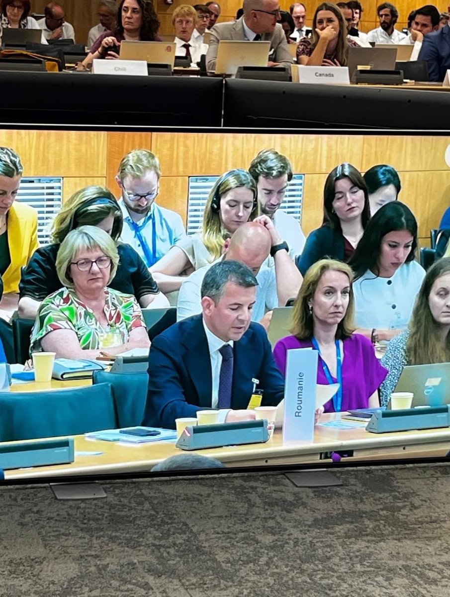 aricegovro's tweet photo. #OCDE: România, implicare activă în promovarea conduitei responsabile în afaceri. În perioada 29–30 iunie 2026, Președintele #ARICE , Daniel Constantin, a participat, la #Paris, la Forumul Global OCDE dedicat Conduitei Responsabile în Afaceri https://t.co/Y7amHRhEaI