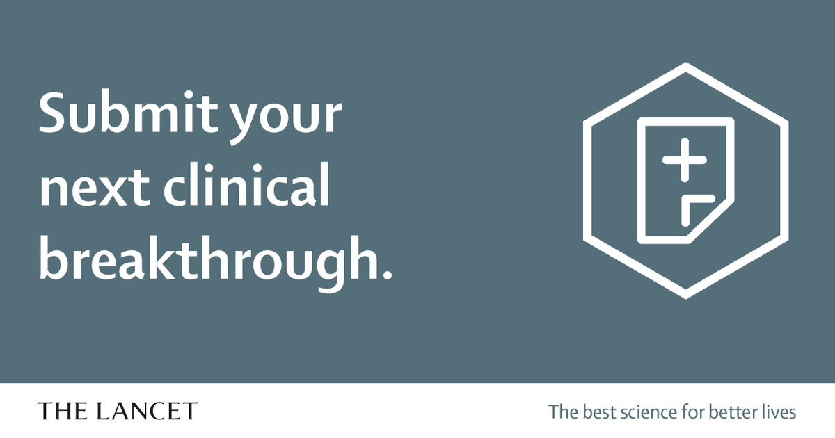 TheLancet's tweet photo. 🏆 World-leading research. World’s #1 journal. If your clinical research has the potential to change practice, The Lancet is where it belongs. Submit now ➡️ https://t.co/TZPukLTMhW #ClinicalTrials https://t.co/ahuIokOhGf
