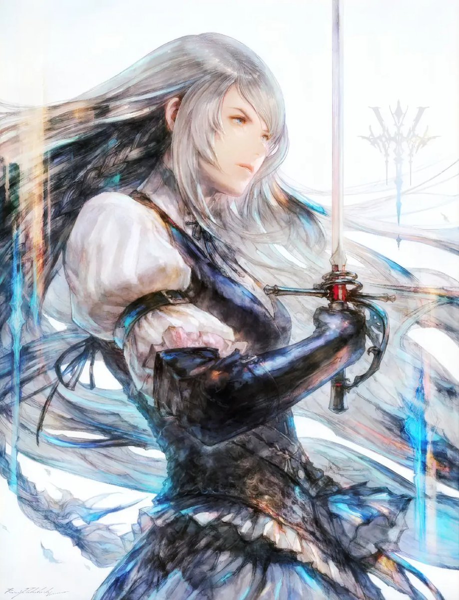 awhii2115's tweet photo. And when Kazuya Takahashi is put on character designer duty in FFXIV Evercold then what? 

#FF14 #FF16 https://t.co/x8PSOkV3PX