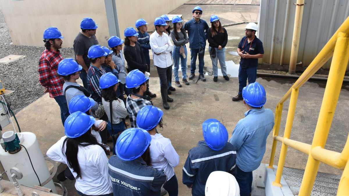 CELECTERMANABI's tweet photo. ⚡️ La Central Térmica Jaramijó (149 MW), en Manabí, en junio de 2026 recibió a 91 estudiantes de la Unidad Educativa Almirante H. Nelson, @lacentralec y @ESPEU, como parte del programa de visitas de esta Unidad de Negocio, para la formación académica de los nuevos profesionales. https://t.co/zLg23cctzV