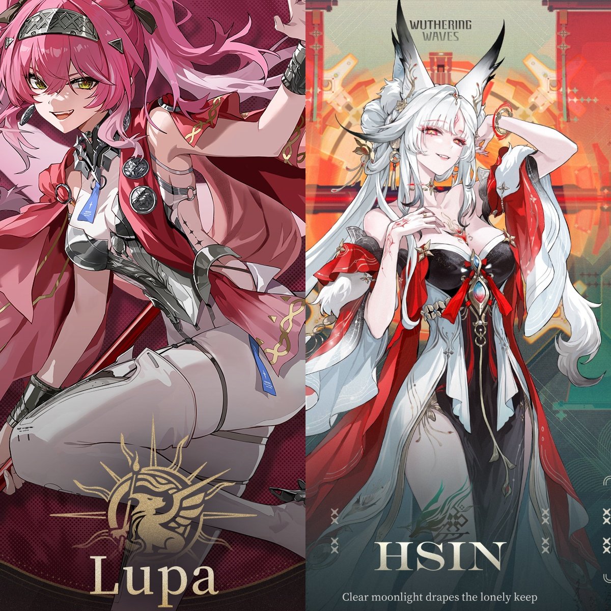 SSrjAlpha's tweet photo. WOLF AND FOX 

#WutheringWaves #WuWa #Hsin #Lupa https://t.co/SM9zMze9Eb
